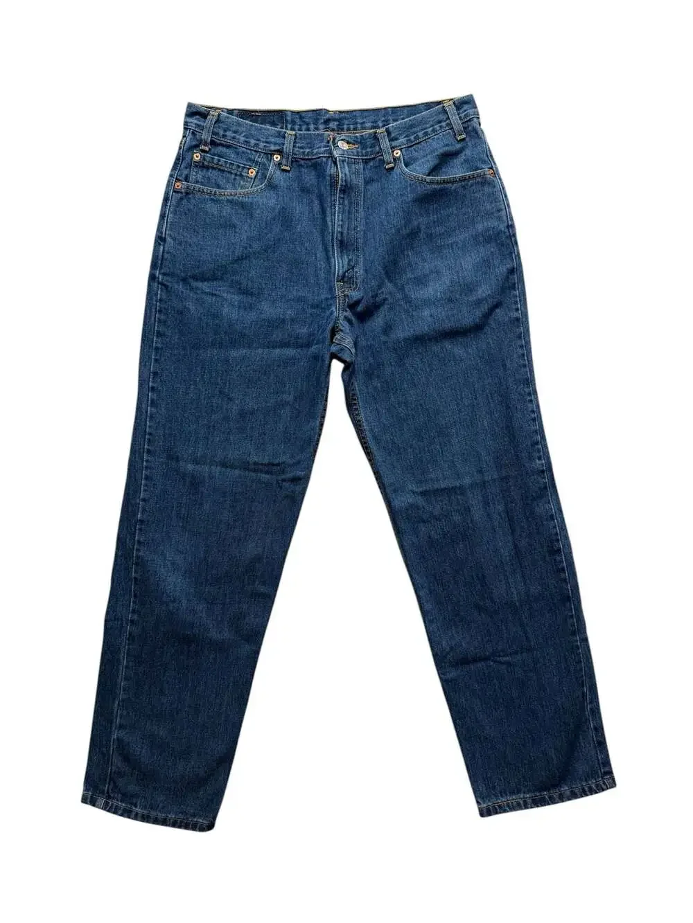 Levi's 550 Relaxed Fit Denim Jeans Men's 36x30 Blue Cotton